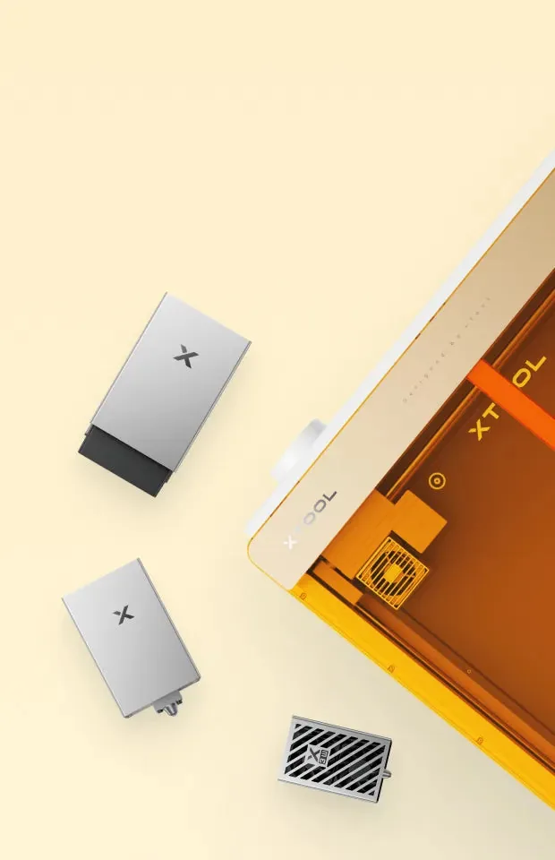 Módulos intercambiáveis da xTool M2